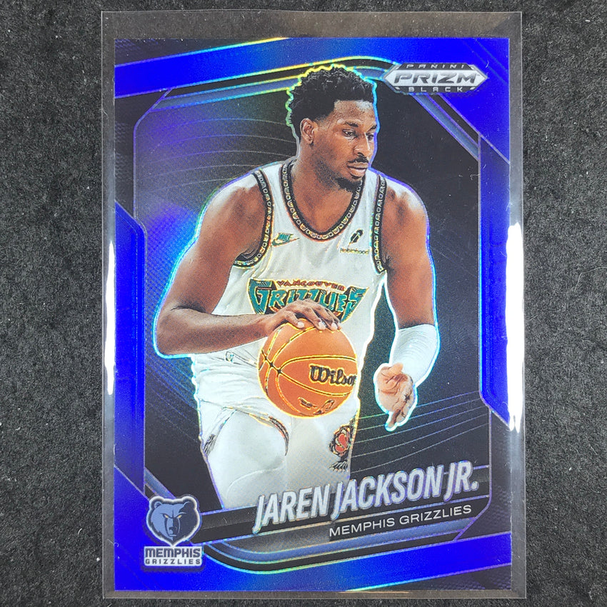 2024-25 Prizm Black JAREN JACKSON JR. Base Blue /199 #2