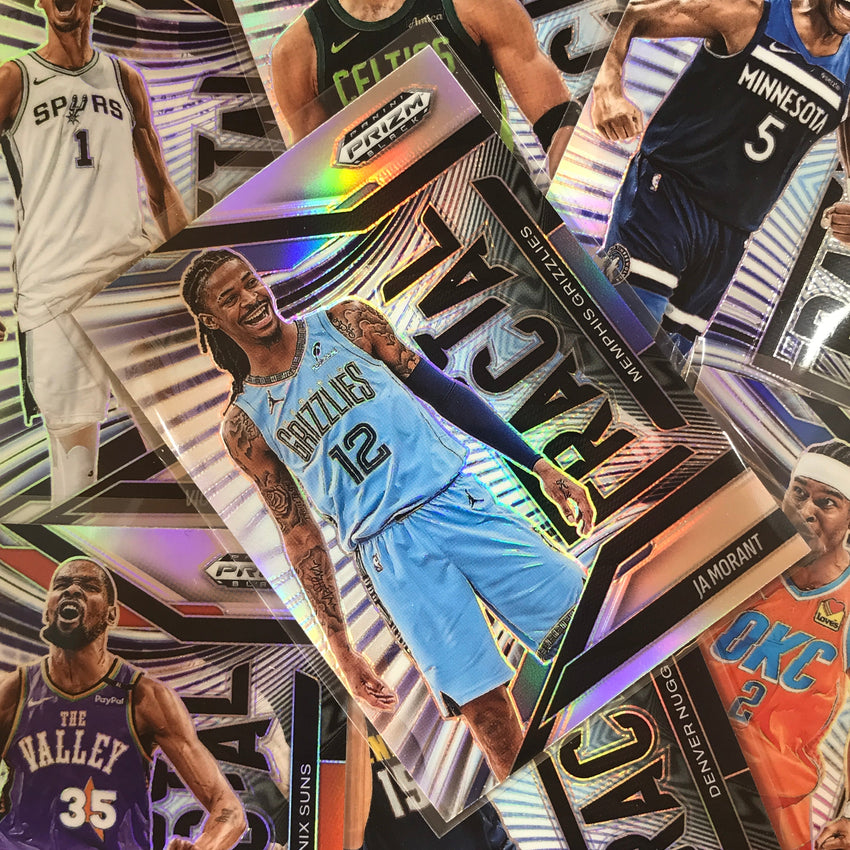 2024-25 Prizm Black LEBRON JAMES Fractal Silver #1