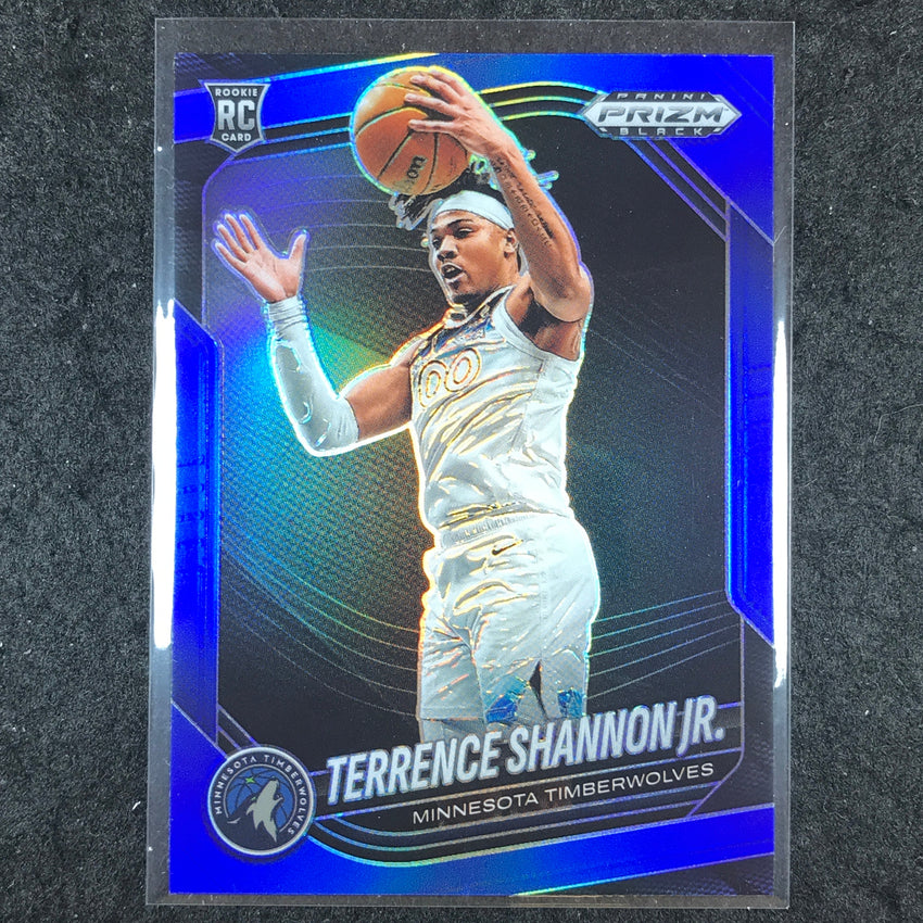 2024-25 Prizm Black TERRENCE SHANNON JR. Rookie Base Blue /199 #37