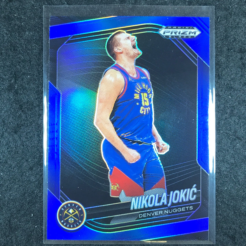 2024-25 Prizm Black NIKOLA JOKIC Base Blue /199 #43
