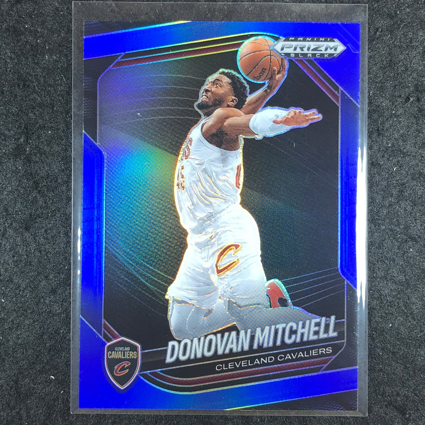 2024-25 Prizm Black DONOVAN MITCHELL Base Blue /199 #49