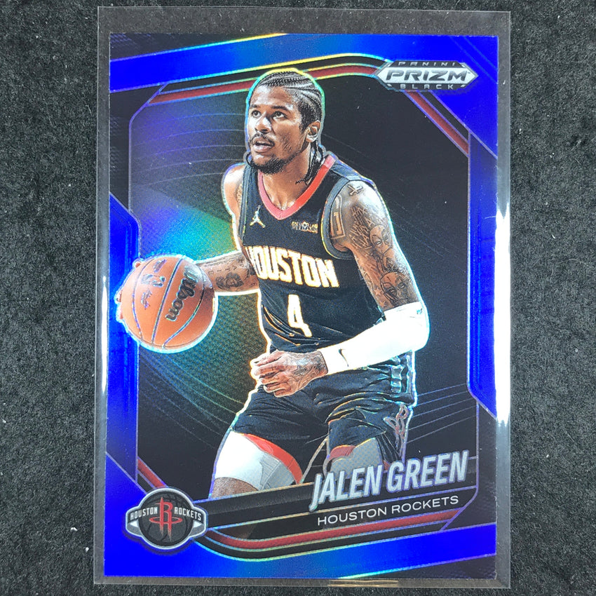 2024-25 Prizm Black JALEN GREEN Base Blue /199 #57