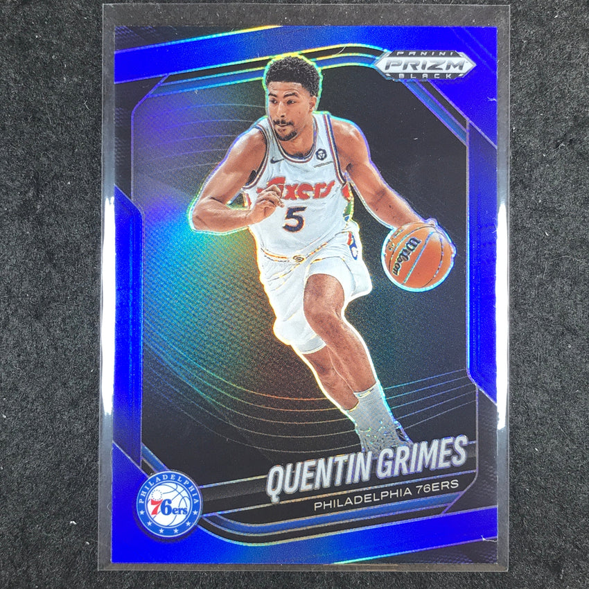 2024-25 Prizm Black QUENTIN GRIMES Base Blue /199 #63
