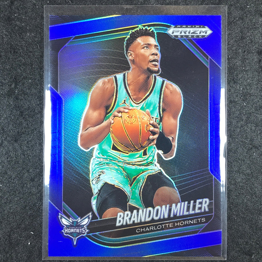2024-25 Prizm Black BRANDON MILLER Base Blue /199 #81