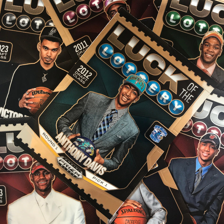 2024-25 Prizm Black LUKA DONCIC Luck of the Lottery Base #13