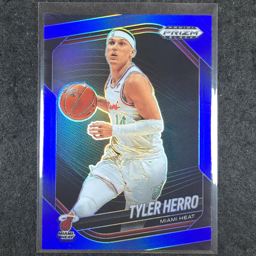 2024-25 Prizm Black TYLER HERRO Base Blue /199 #88