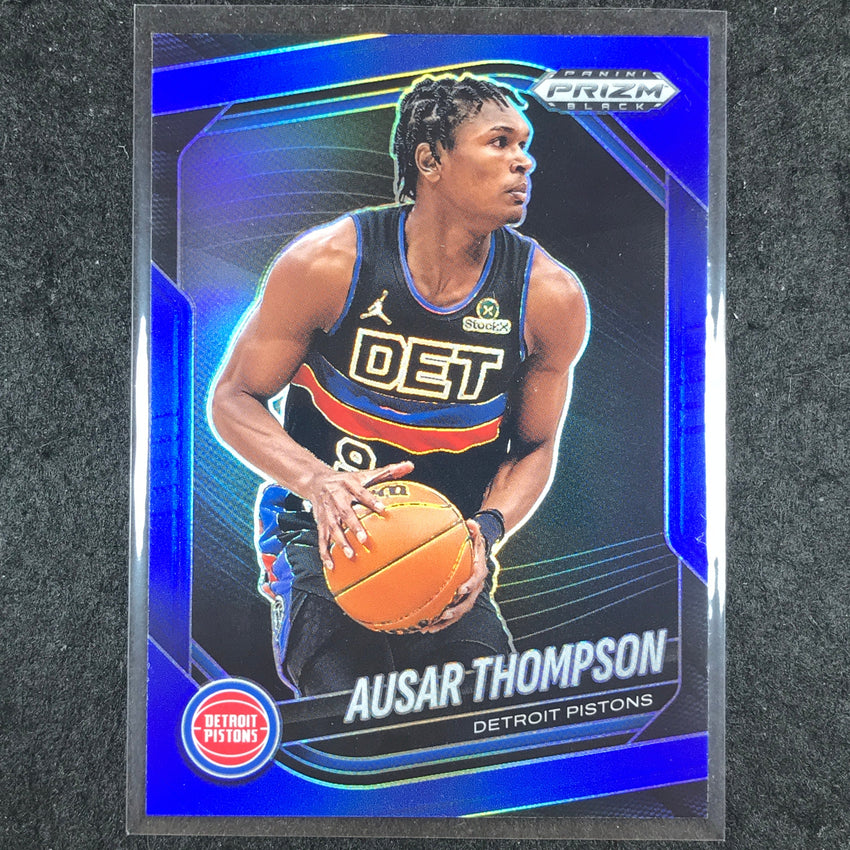 2024-25 Prizm Black AUSAR THOMPSON Base Blue /199 #90