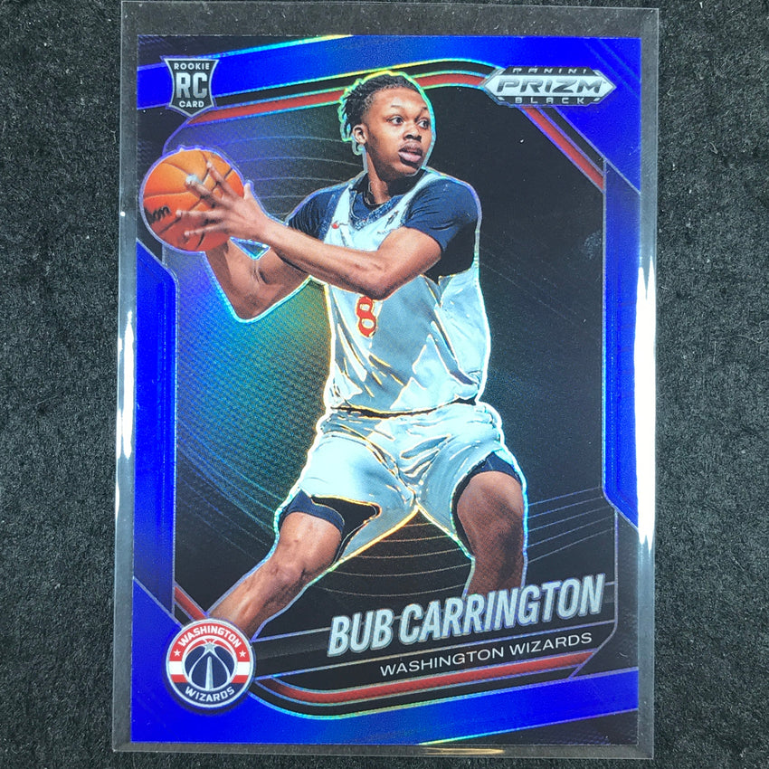 2024-25 Prizm Black BUB CARRINGTON Rookie Base Blue /199 #92