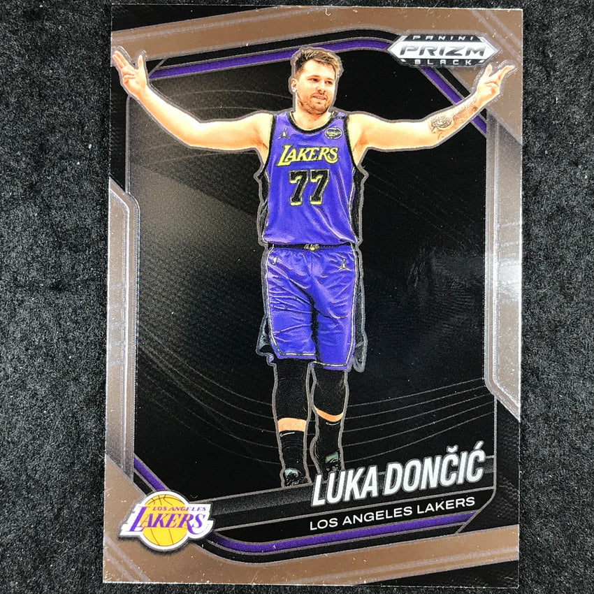 2024-25 Prizm Black LUKA DONCIC Base #5