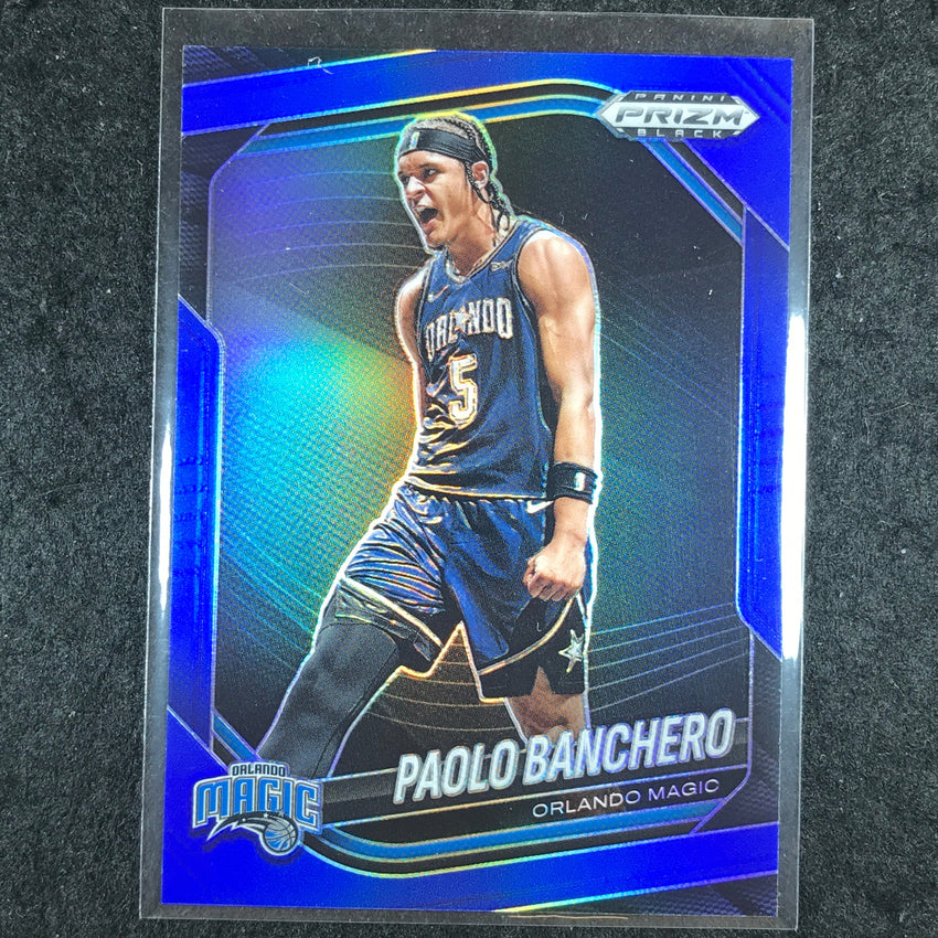 2024-25 Prizm Black PAOLO BANCHERO Base Blue /199 #117