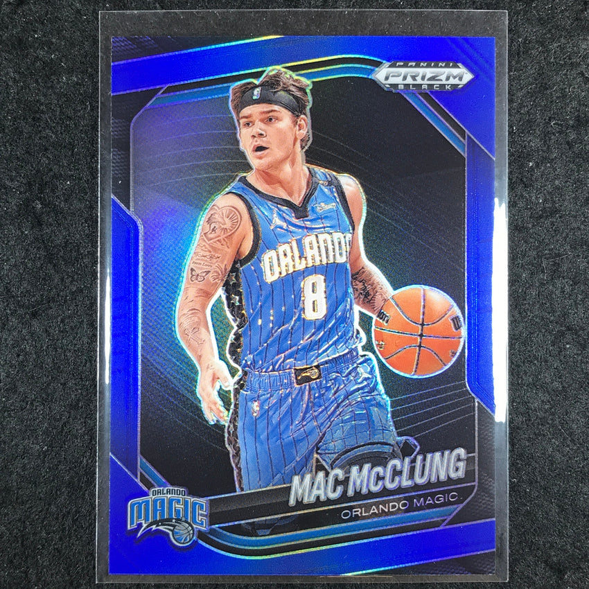 2024-25 Prizm Black MAC MCCLUNG Base Blue /199 #134