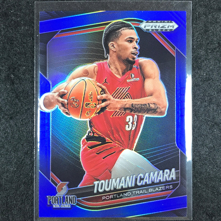 2024-25 Prizm Black TOUMANI CAMARA Base Blue /199 #149