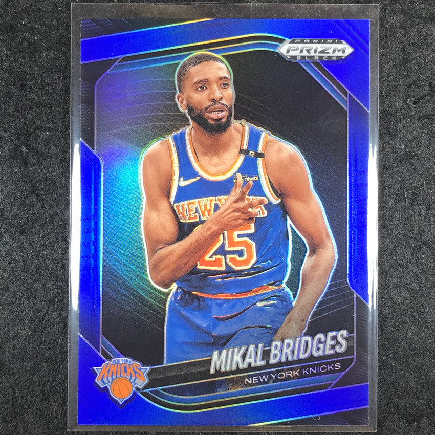 2024-25 Prizm Black MIKAL BRIDGES Base Blue /199 #158