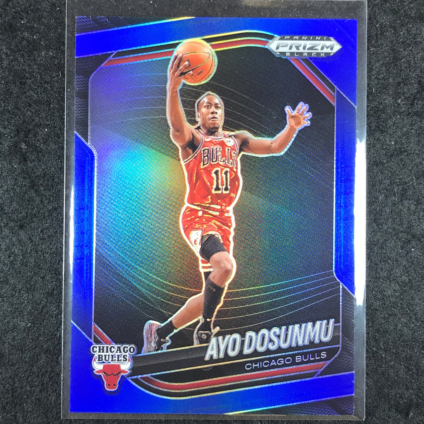 2024-25 Prizm Black AYO DOSUNMU Base Blue /199 #165