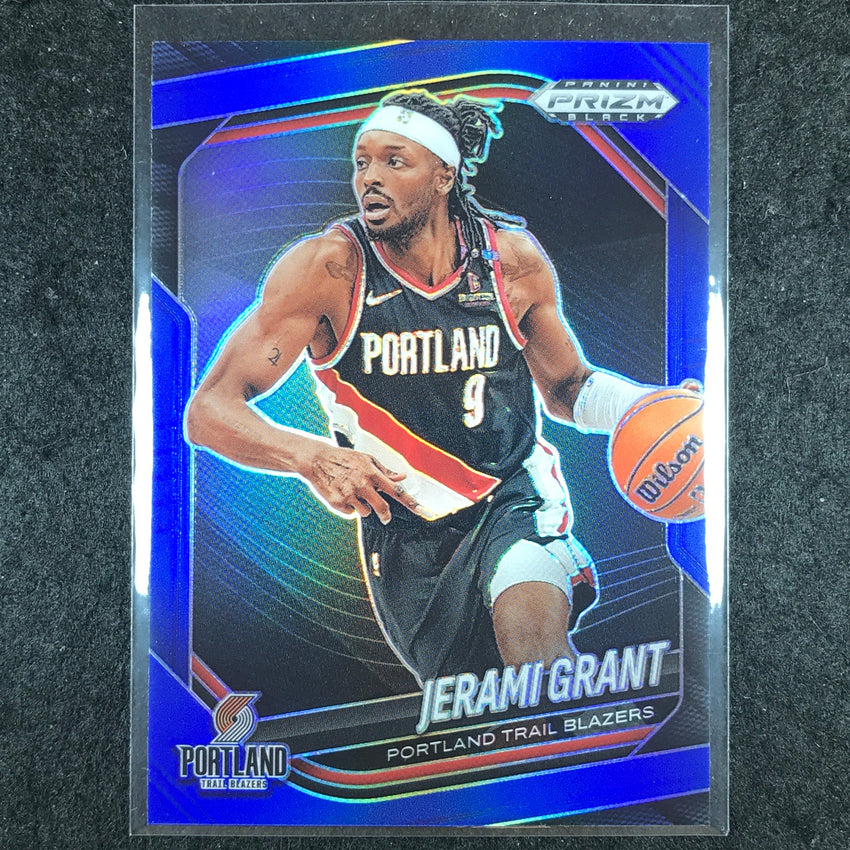 2024-25 Prizm Black JERAMI GRANT Base Blue /199 #176