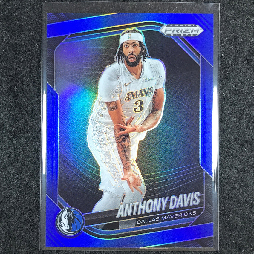 2024-25 Prizm Black ANTHONY DAVIS Base Blue /199 #177
