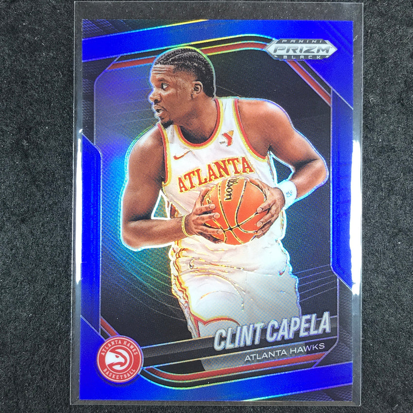 2024-25 Prizm Black CLINT CAPELA Base Blue /199 #178