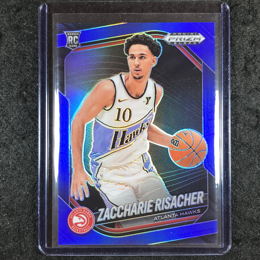 2024-25 Prizm Black ZACCHARIE RISACHER Rookie Base Blue /199 #181