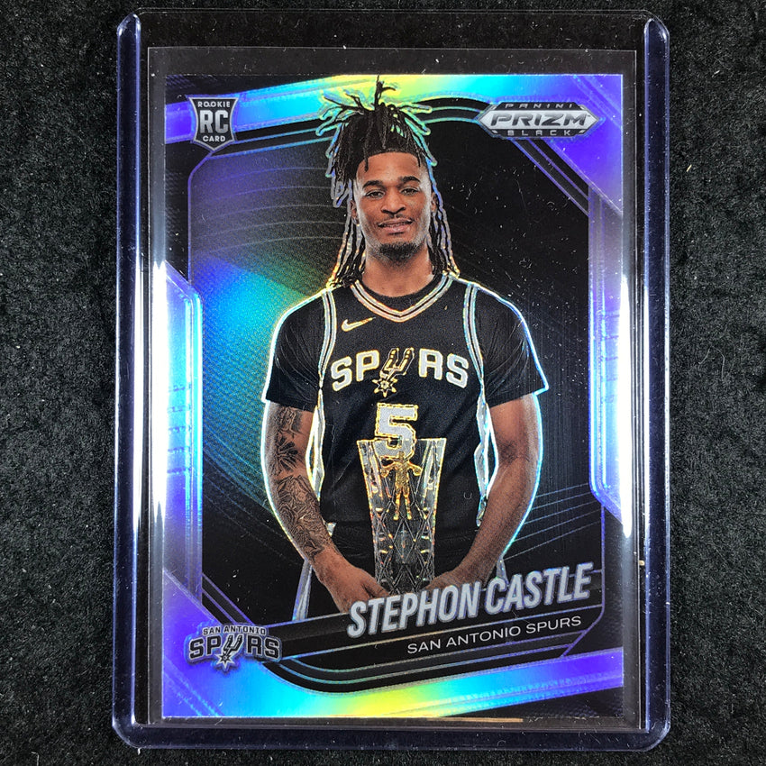 2024-25 Prizm Black STEPHON CASTLE Rookie Base Silver #96
