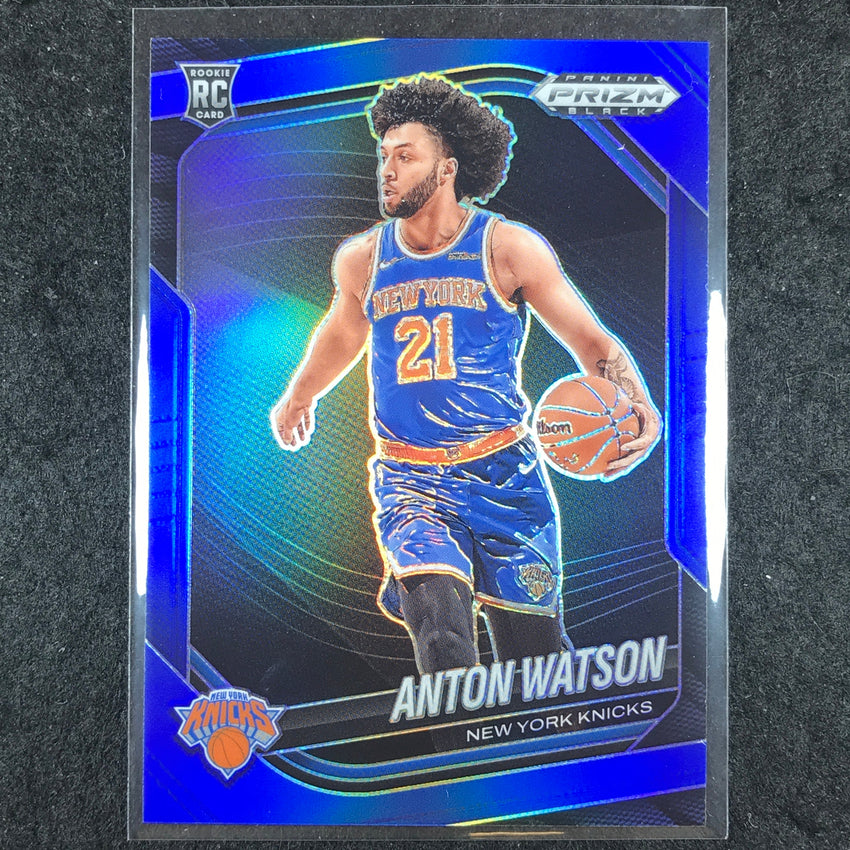 2024-25 Prizm Black ANTON WATSON Rookie Base Blue /199 #238
