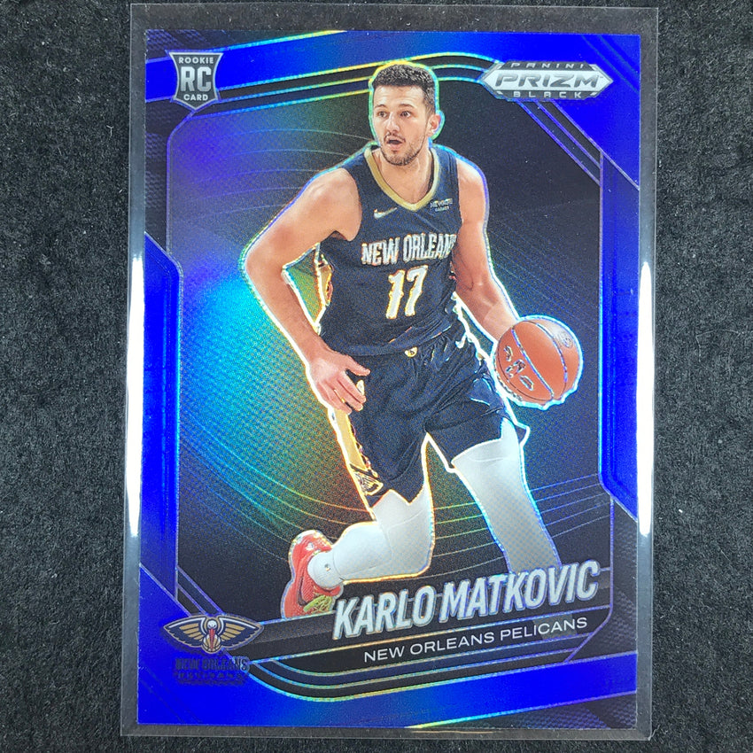 2024-25 Prizm Black KARLO MATKOVIC Rookie Base Blue /199 #248