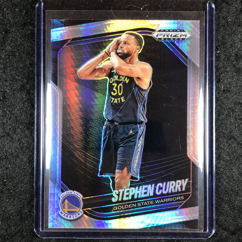2024-25 Prizm Black STEPHEN CURRY Base Hyper #7