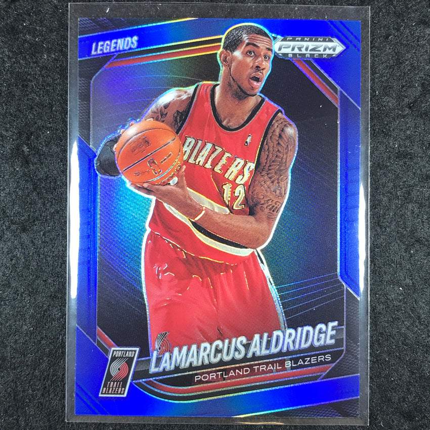 2024-25 Prizm Black LAMARCUS ALDRIDGE Base Blue /199 #291