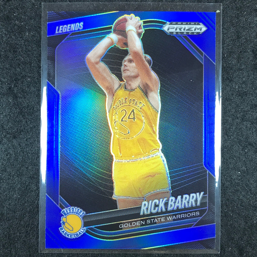 2024-25 Prizm Black RICK BARRY Base Blue /199 #297