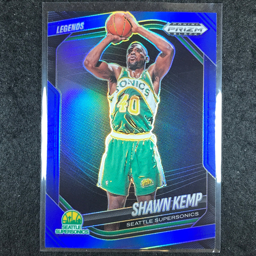 2024-25 Prizm Black SHAWN KEMP Base Blue /199 #299
