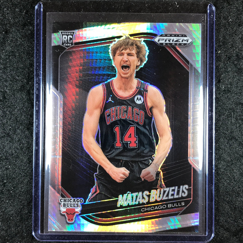 2024-25 Prizm Black MATAS BUZELIS Rookie Base Hyper #41
