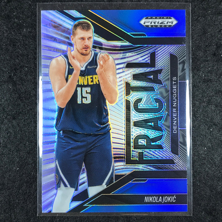 2024-25 Prizm Black NIKOLA JOKIC Fractal Blue 183/199 #5