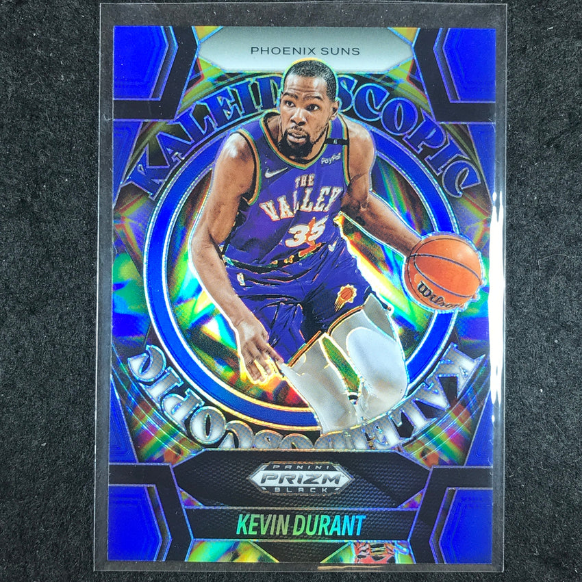2024-25 Prizm Black KEVIN DURANT Kaleidoscopic Blue 64/199 #11