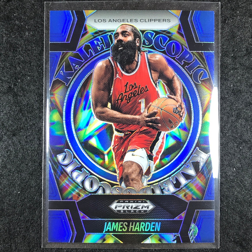 2024-25 Prizm Black JAMES HARDEN Kaleidoscopic Blue 65/199 #14