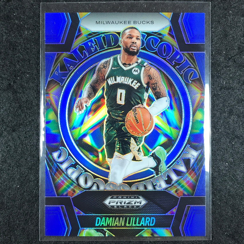 2024-25 Prizm Black DAMIAN LILLARD Kaleidoscopic Blue 199/199 #16