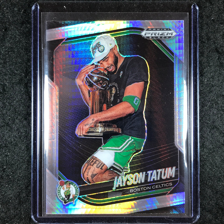 2024-25 Prizm Black JAYSON TATUM Base Hyper #139