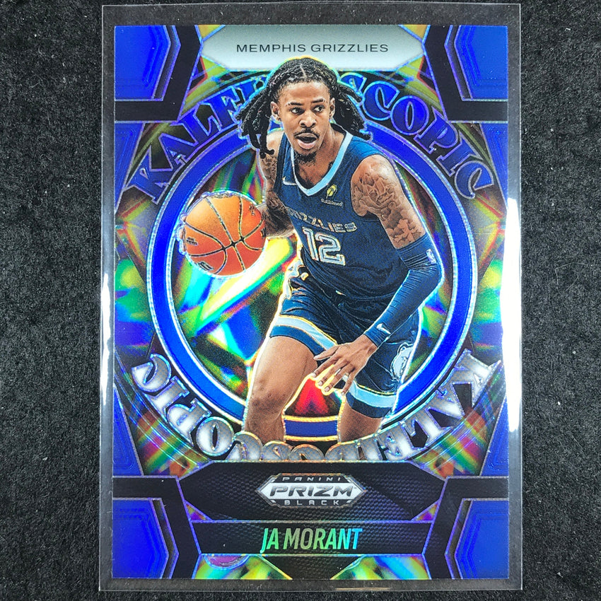 2024-25 Prizm Black JA MORANT Kaleidoscopic Blue 111/199 #18