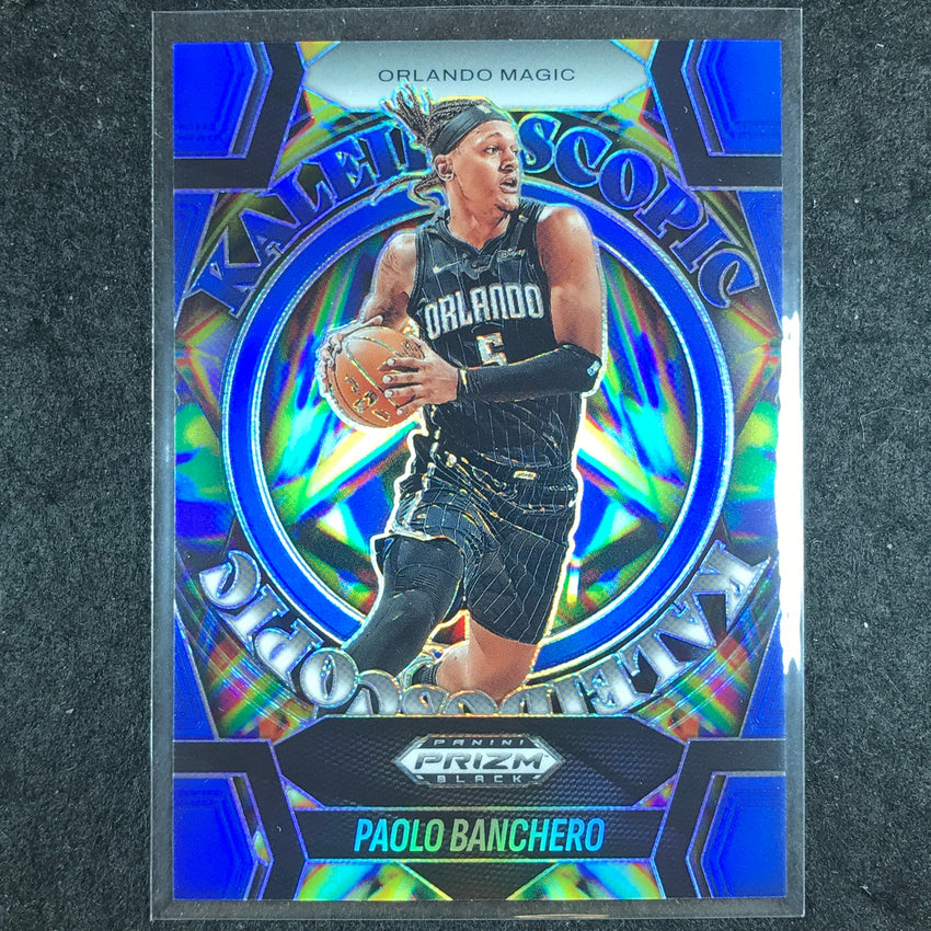2024-25 Prizm Black PAOLO BANCHERO Kaleidoscopic Blue 198/199 #19