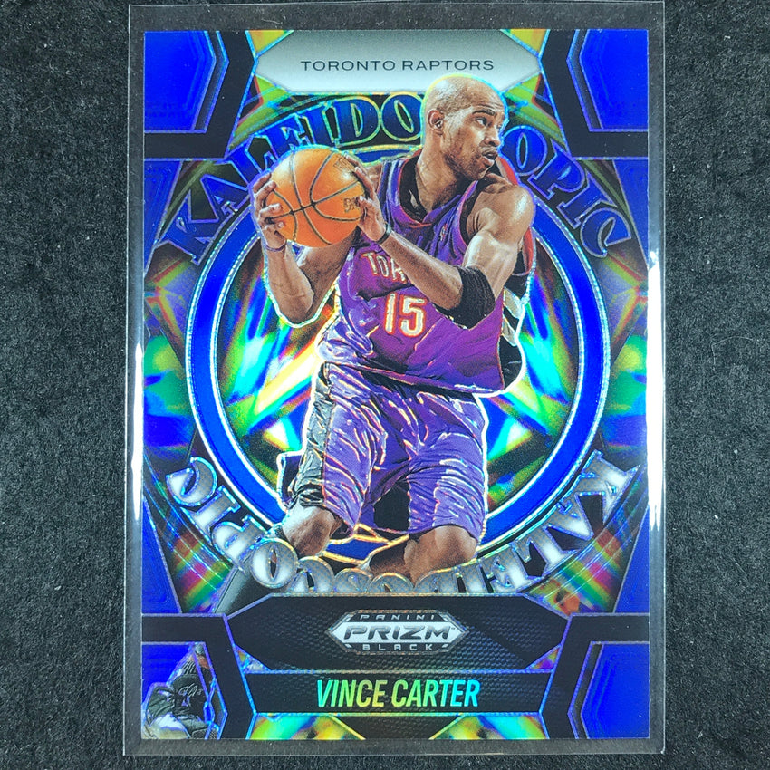 2024-25 Prizm Black VINCE CARTER Kaleidoscopic Blue 144/199 #21
