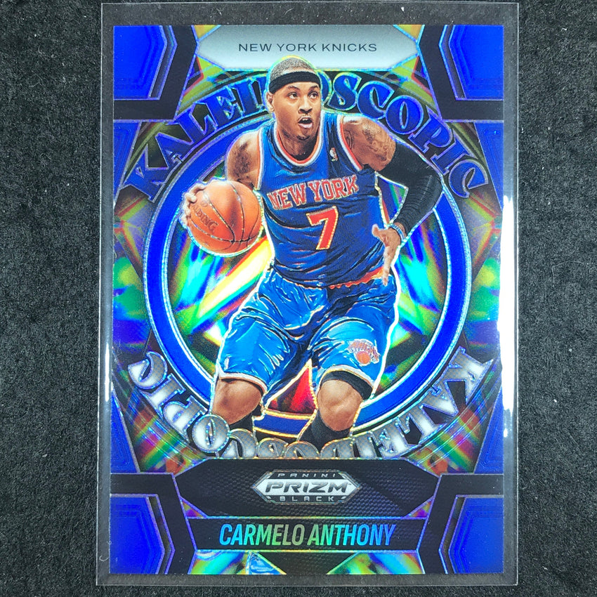 2024-25 Prizm Black CARMELO ANTHONY Kaleidoscopic Blue 72/199 #24