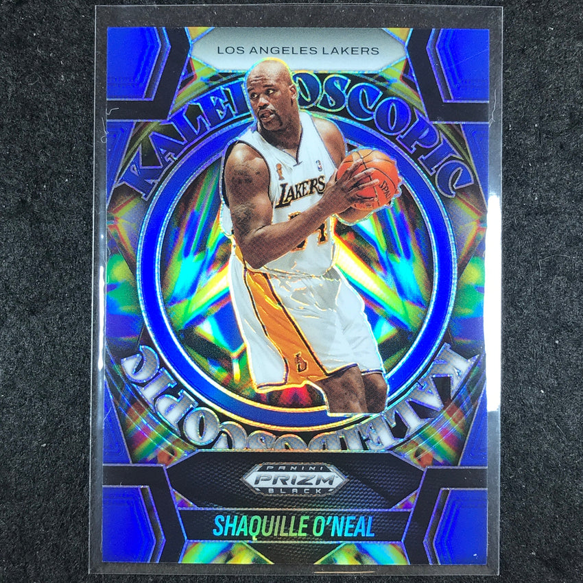 2024-25 Prizm Black SHAQUILLE O'NEAL Kaleidoscopic Blue 178/199 #27