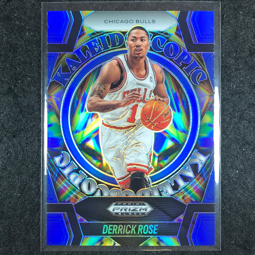 2024-25 Prizm Black DERRICK ROSE Kaleidoscopic Blue 52/199 #30