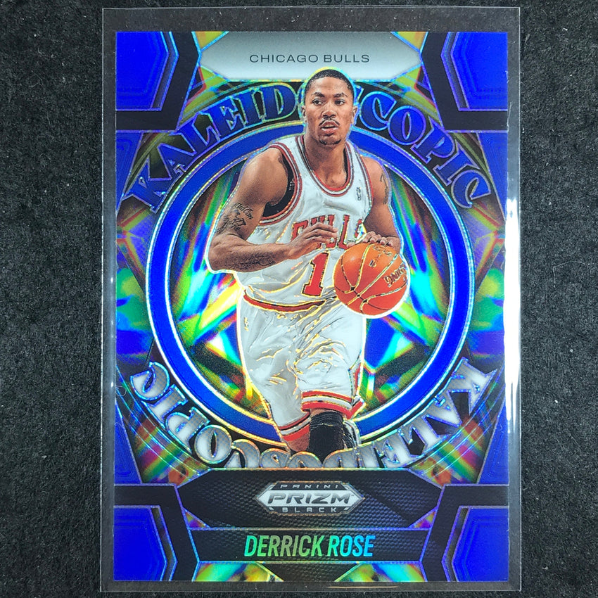 2024-25 Prizm Black DERRICK ROSE Kaleidoscopic Blue 42/199 #30