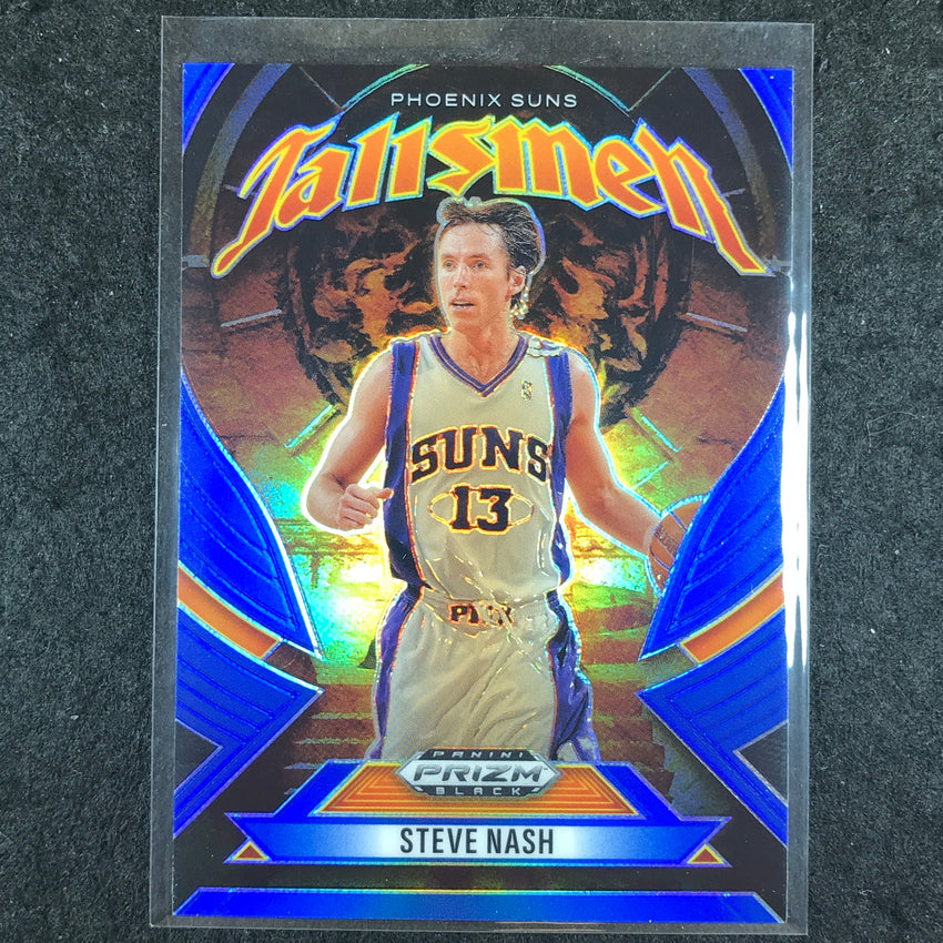 2024-25 Prizm Black STEVE NASH Talismen Blue 4/199 #21