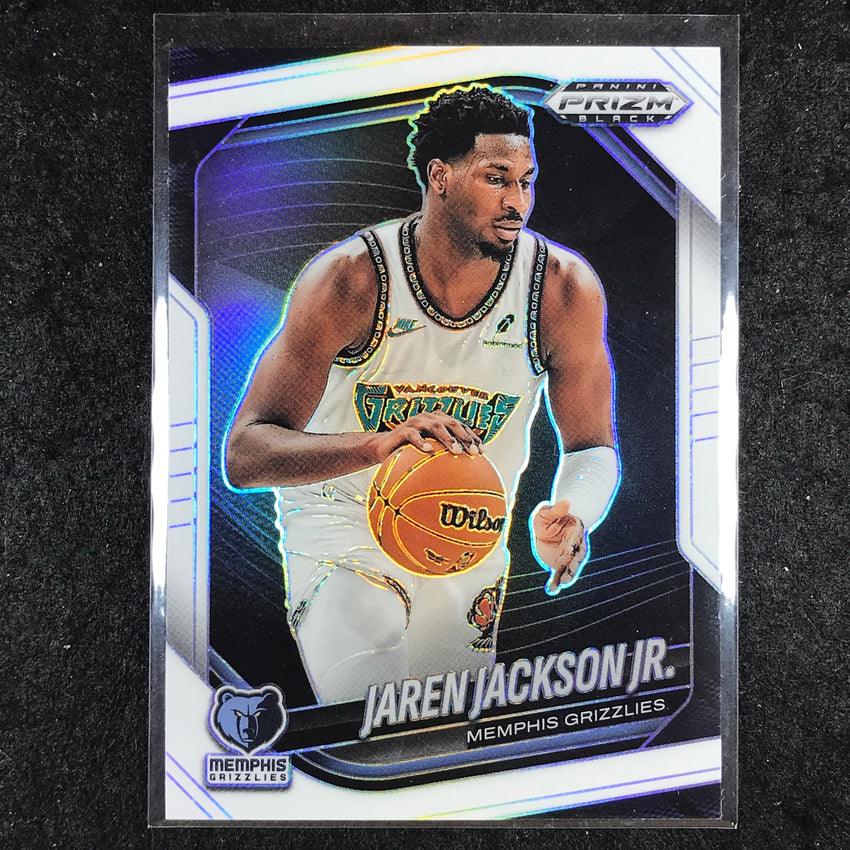 2024-25 Prizm Black JAREN JACKSON JR. Base White /175 #2