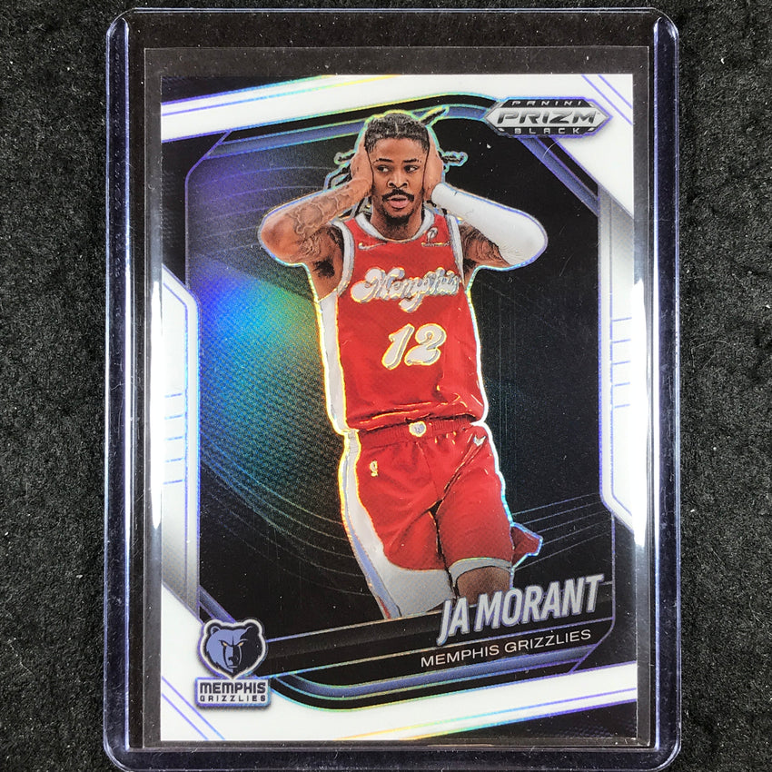 2024-25 Prizm Black JA MORANT Base White /175 #9
