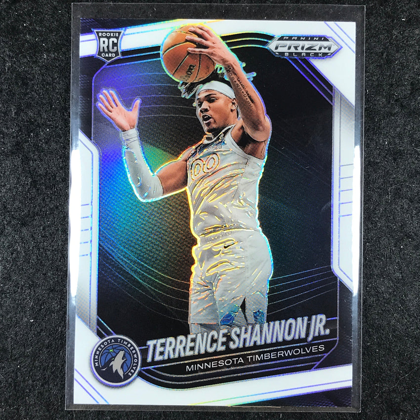 2024-25 Prizm Black TERRENCE SHANNON JR. Rookie Base White /175 #37