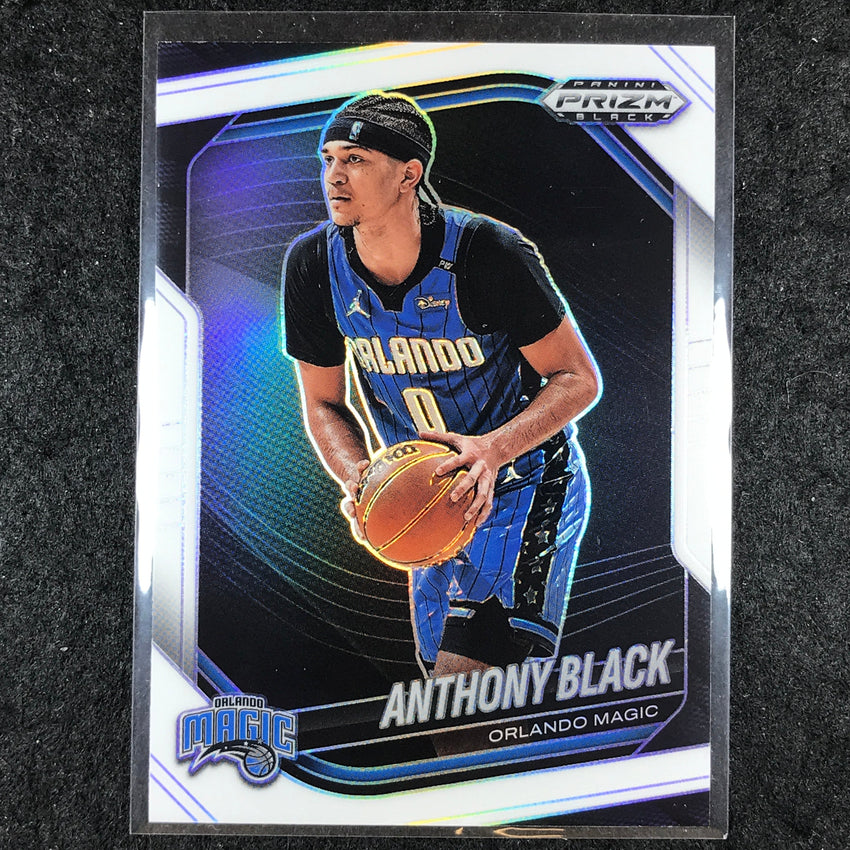 2024-25 Prizm Black ANTHONY BLACK Base White /175 #42