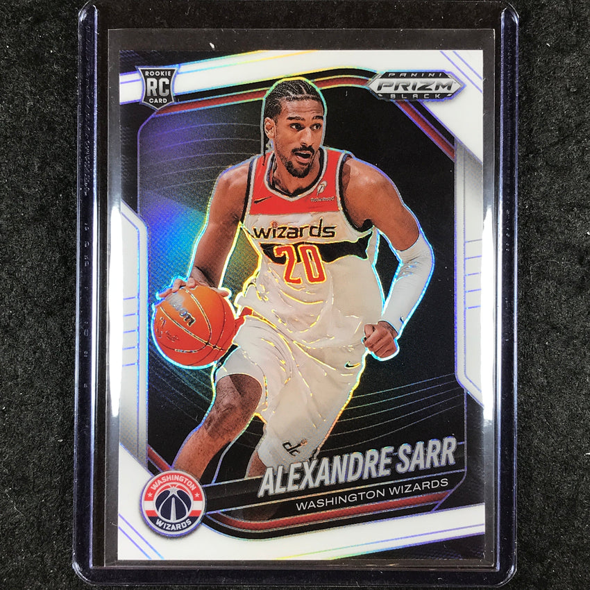 2024-25 Prizm Black ALEXANDRE SARR Rookie Base White /175 #46