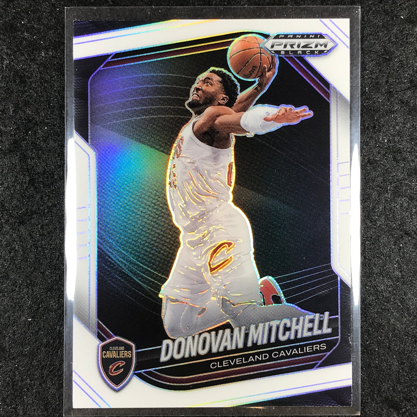 2024-25 Prizm Black DONOVAN MITCHELL Base White /175 #49