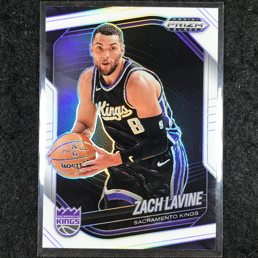 2024-25 Prizm Black ZACH LAVINE Base White /175 #53